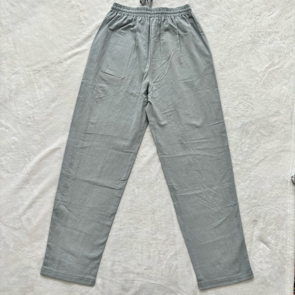 AMAZON 2 Pairs Elastic Waist Ankle Length Casual Pants--S - Picture 6 of 16